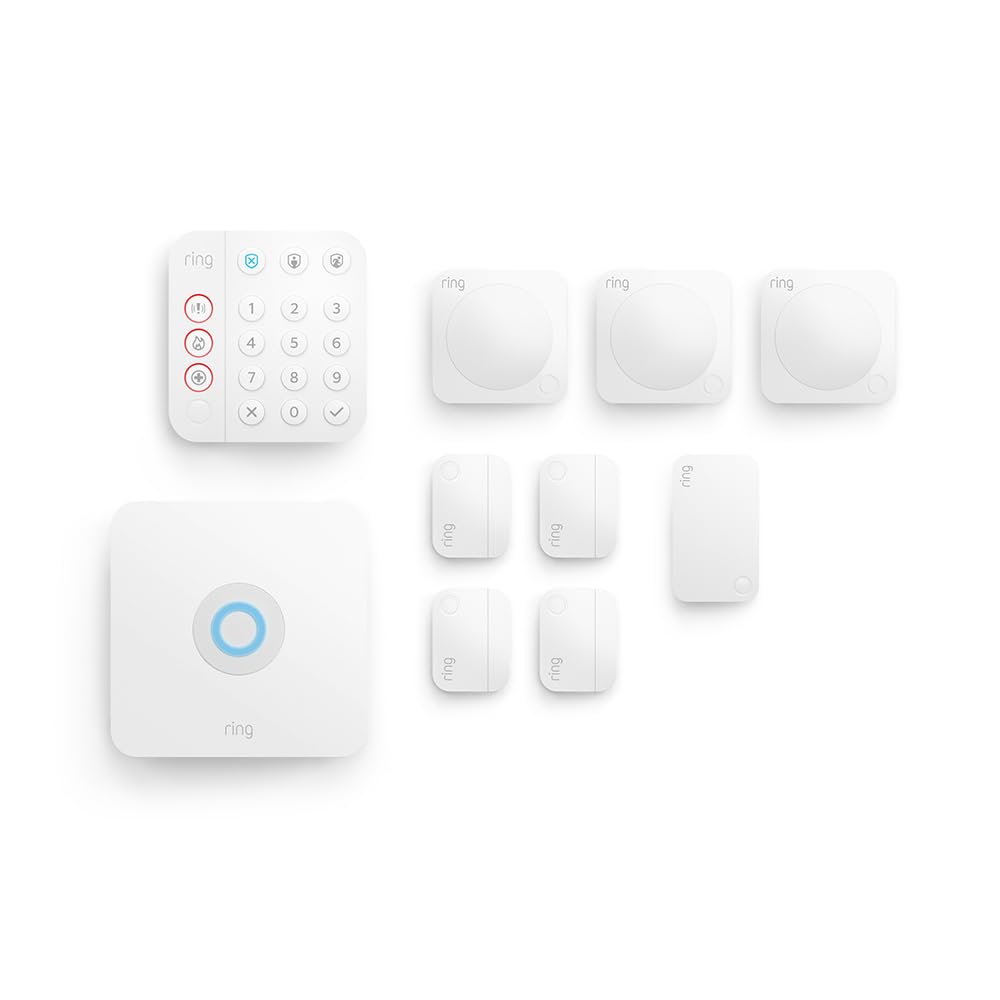 Alarm Pack - L by Amazon | Smart home alarm security system with optional Assisted Monitoring - No long-term commitments | Works with Alexa